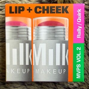 Milk Makeup Lip + Cheek Stick duo NEW in Rally and Quirk